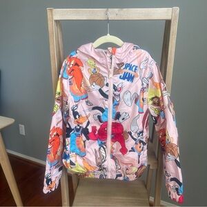 MEMBERS ONLY Girl's Looney Tunes Windbreaker Multicolor Jacket  7/8 School